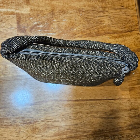 Vintage Copper/Gold Beaded Cocktail Purse - Picture 5 of 5